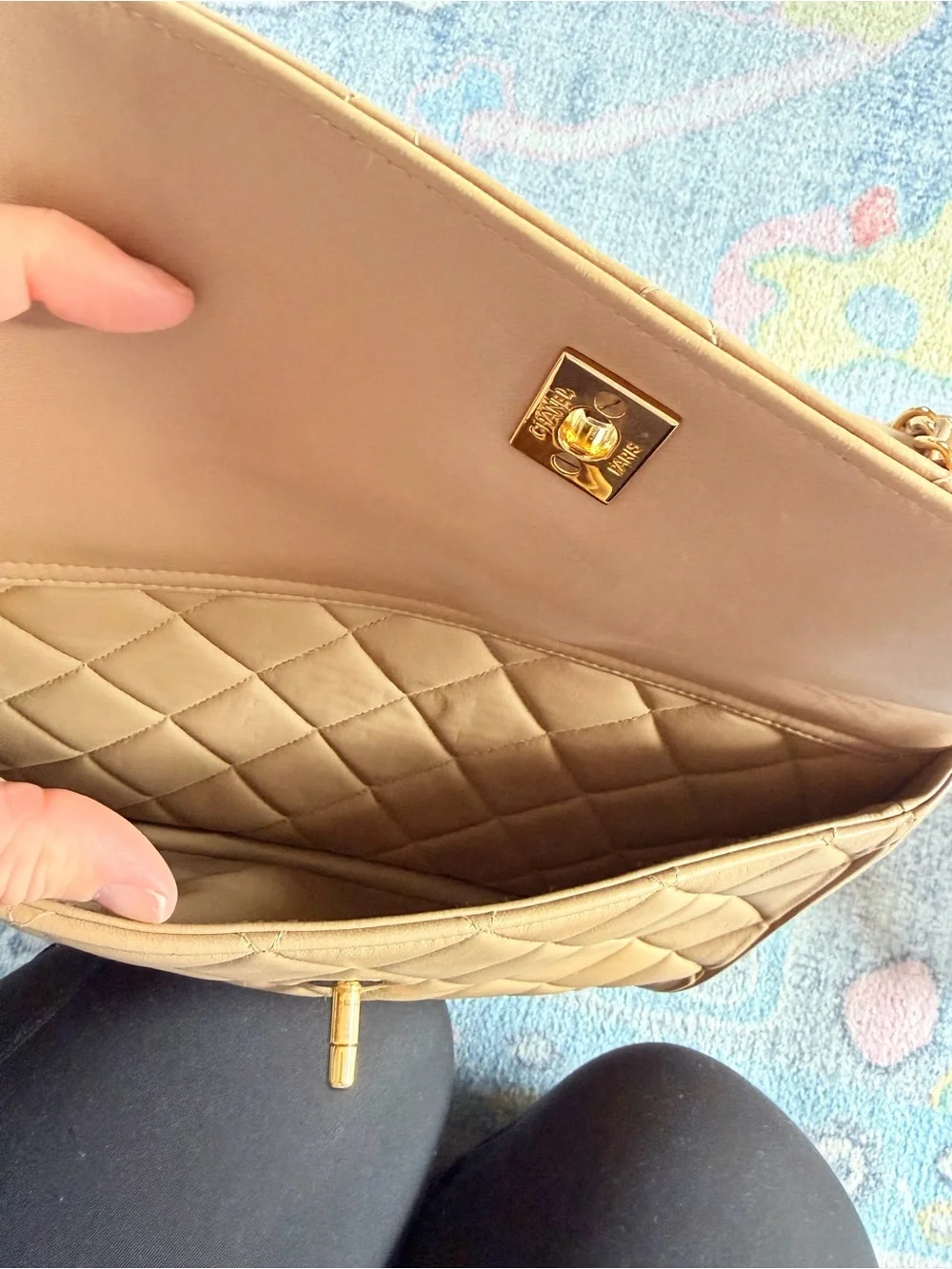 Vintage Chanel camera bag